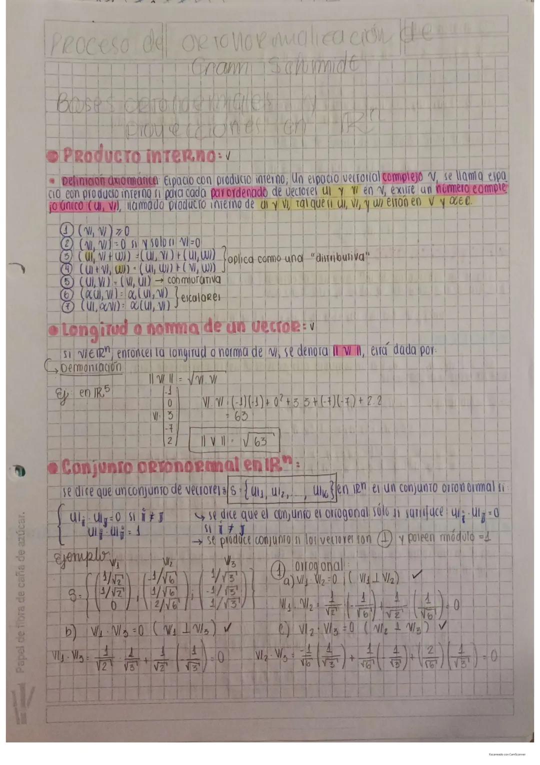 Espacios vectoriales:
Definición de espacios vectoriales cambio de base
- axiomas
- Teorema
Subespacio vectorial (definición).
Teorema
-Cond