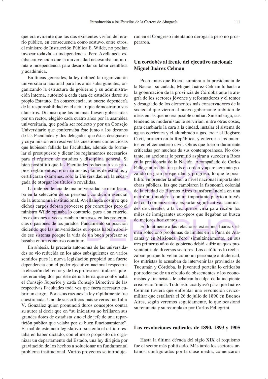 Ciencia Derecho y Sociedad
Serie: Materiales de Estudio
Introducción a los Estudios de
la Carrera de Abogacía
Ciclo 2023 - Tomo I
DERECHO
Fa