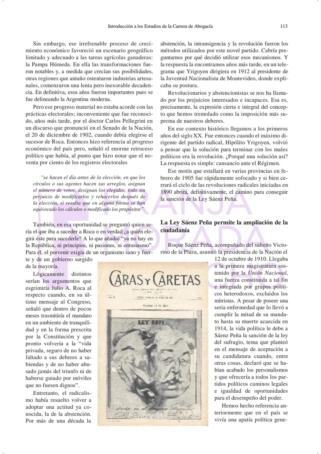 Ciencia Derecho y Sociedad
Serie: Materiales de Estudio
Introducción a los Estudios de
la Carrera de Abogacía
Ciclo 2023 - Tomo I
DERECHO
Fa