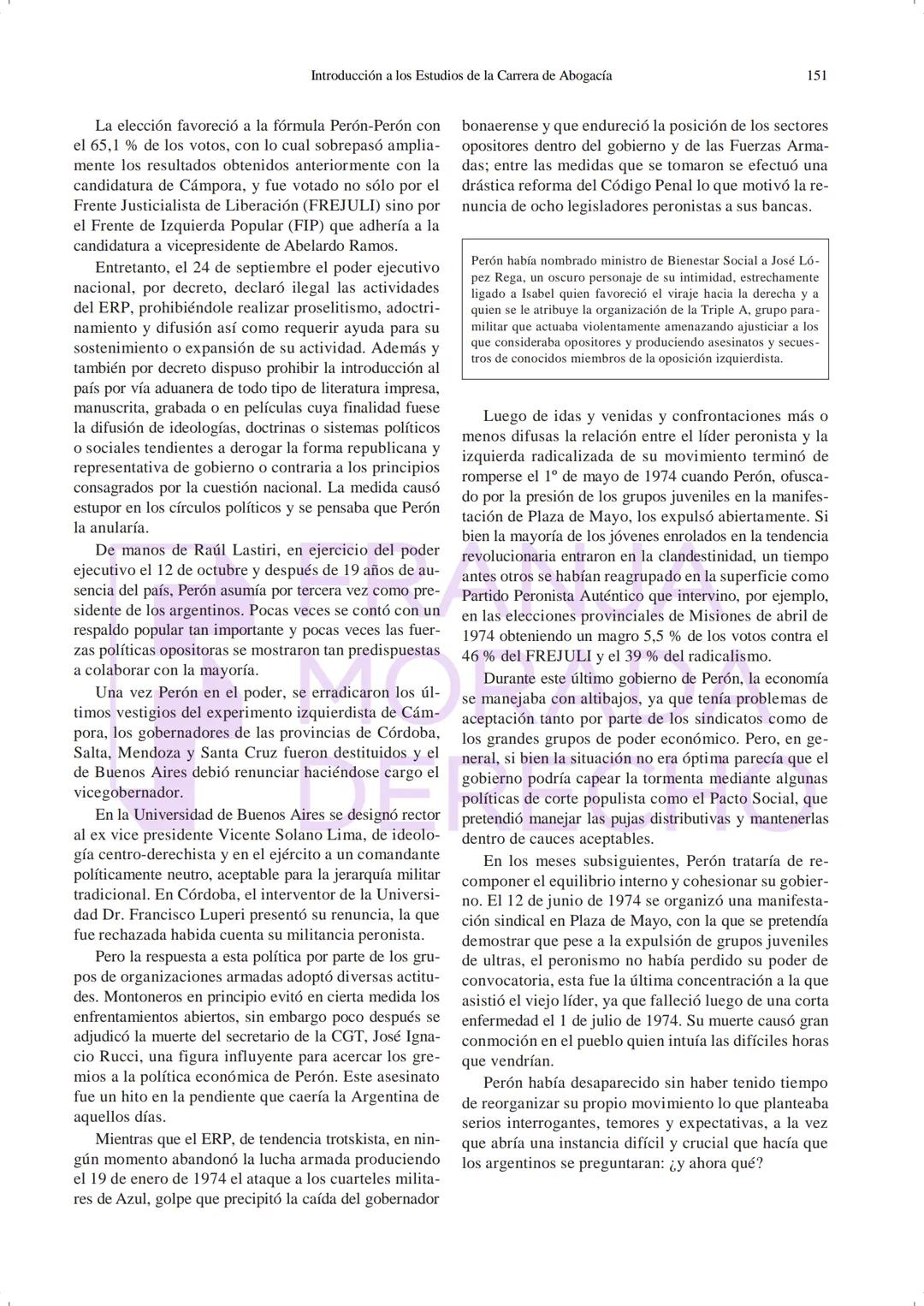 Ciencia Derecho y Sociedad
Serie: Materiales de Estudio
Introducción a los Estudios de
la Carrera de Abogacía
Ciclo 2023 - Tomo I
DERECHO
Fa