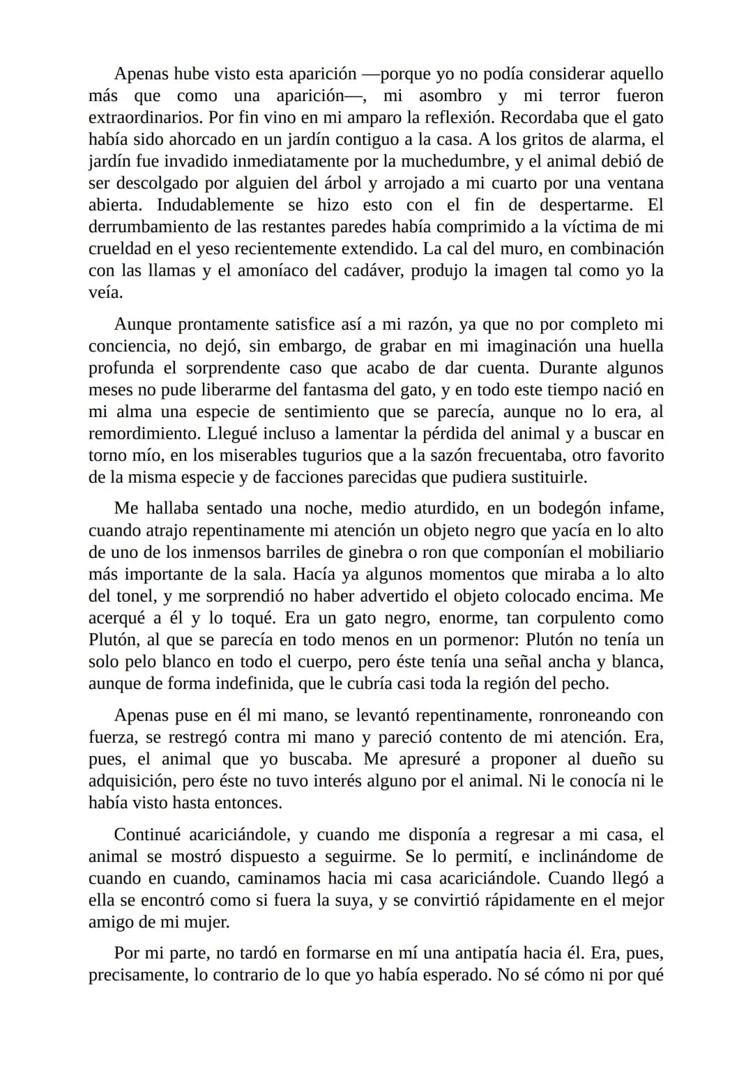 El Gato Negro
Por
Edgar Allan Poe
Freeditorial Ni espero ni quiero que se dé crédito a la historia más extraordinaria, y, sin
embargo, má