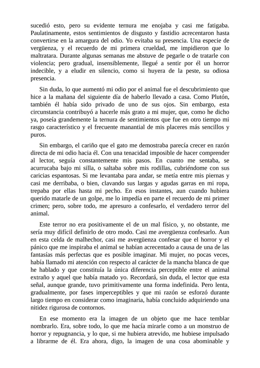 El Gato Negro
Por
Edgar Allan Poe
Freeditorial Ni espero ni quiero que se dé crédito a la historia más extraordinaria, y, sin
embargo, má
