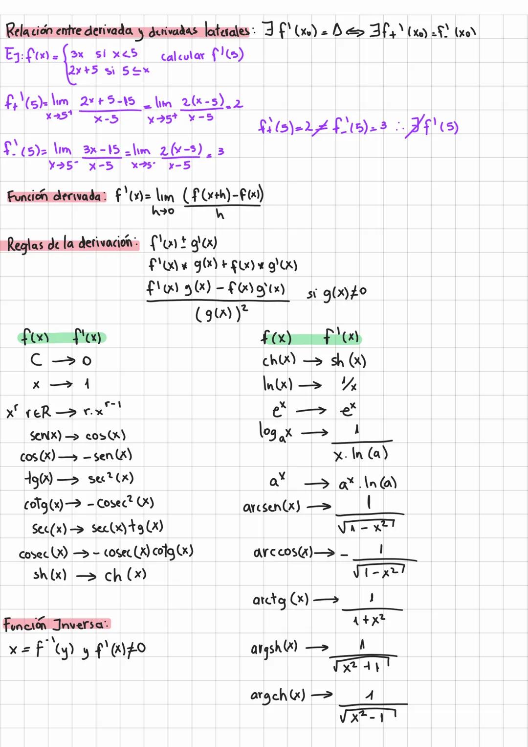 TEMA 5
Límite Fundamental Trigonométrico
f(x)= sen (x) Dom (f)=R-{0}
X
lim sen (x) = 1
fx
X
3
1
Ez: lim sen(6x) = lim 3. sen (6x) = lim 3. s