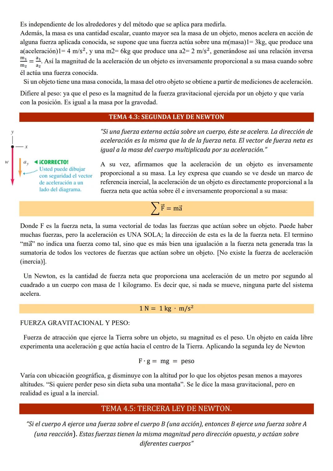Unidad 4: Dinámica de la partícula. Leyes de Movimiento.
F (fuerza)
F
Empujón
Tirón
TEMA 4.1: CONCEPTO DE FUERZA.
Una fuerza es un empujón o