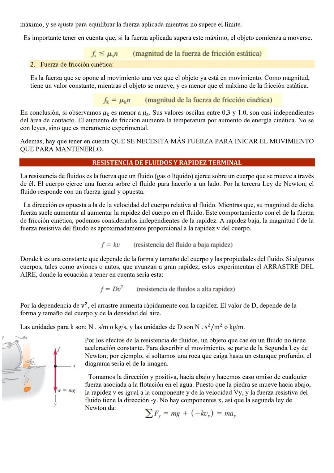 Unidad 4: Dinámica de la partícula. Leyes de Movimiento.
F (fuerza)
F
Empujón
Tirón
TEMA 4.1: CONCEPTO DE FUERZA.
Una fuerza es un empujón o