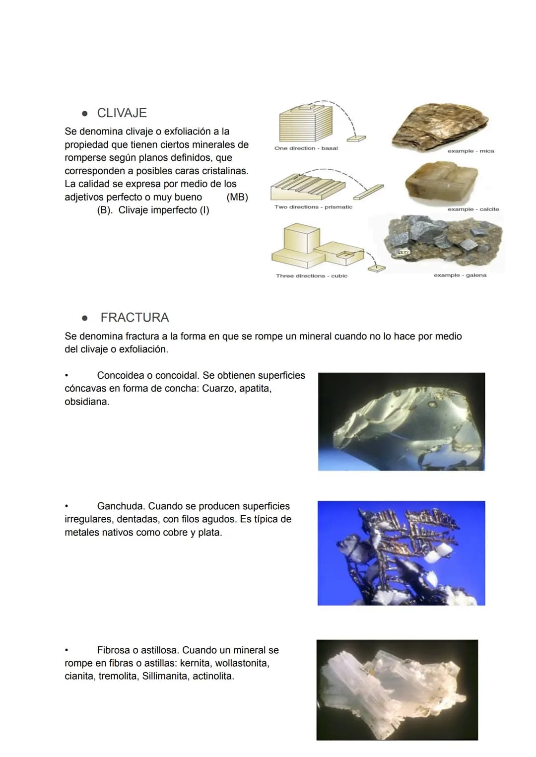 MINERALES
Introducción:
• Mineral: es un sólido homogéneo, generalmente anisótropo, que se presentan de
manera natural y que posee una estru