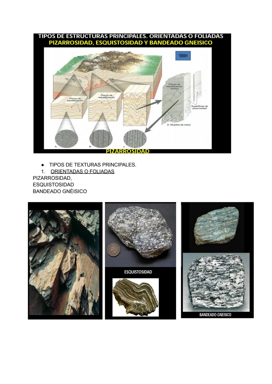 ROCAS
METAMÓRFICAS
Introducción:
Rocas Metamórficas:
Las rocas metamórficas se originan a partir de otras rocas preexistentes-ya sean ígneas