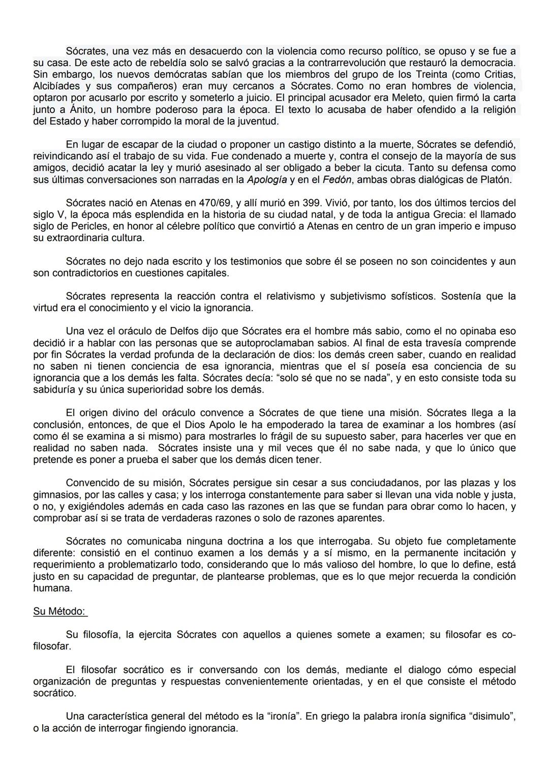 SOCRATES
Los grandes filósofos griegos
Sócrates
Sócrates es uno de los filósofos occidentales más importantes de toda la historia de la filo