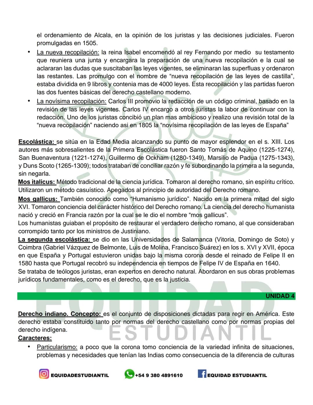 HISTORIA DEL DERECHO
RESUMEN
UNIDAD 1
Historia: no se limita a conocer el pasado, sino que pretende ordenar los hechos que se conoce,
explic