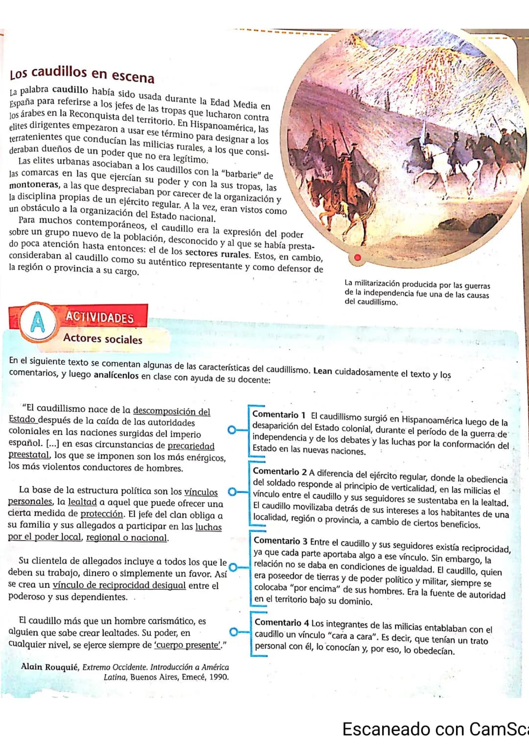 i
(+INFO)
El fin de los Pueblos Libres
En 1816, los portugueses invadieron la
Banda Oriental y, luego de derrotar en
varios enfrentamientos