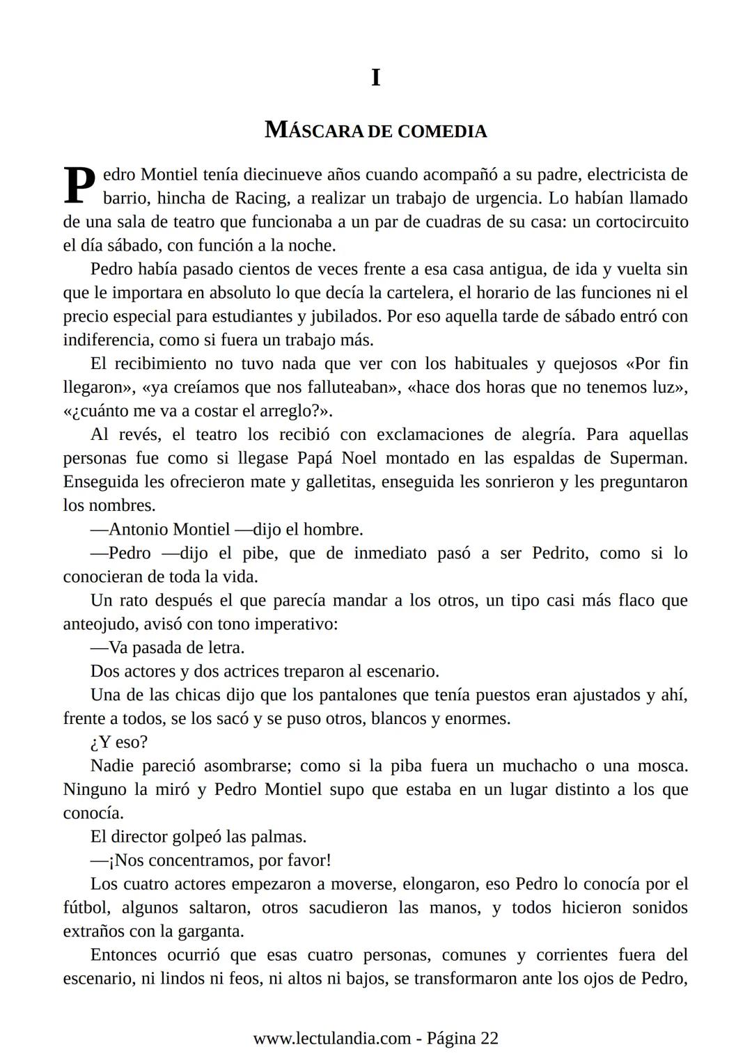 Liliana Bodoc
La entrevista
Lectulandia Cuatro jóvenes que nunca se hubiesen reunido por voluntad propia deben
entrevistar a una persona des
