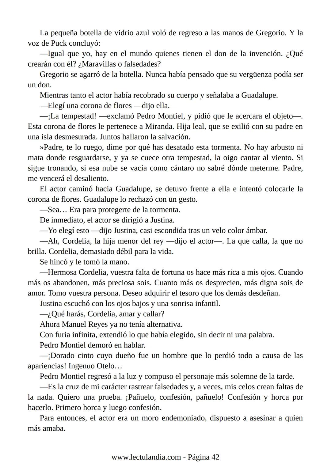 Liliana Bodoc
La entrevista
Lectulandia Cuatro jóvenes que nunca se hubiesen reunido por voluntad propia deben
entrevistar a una persona des