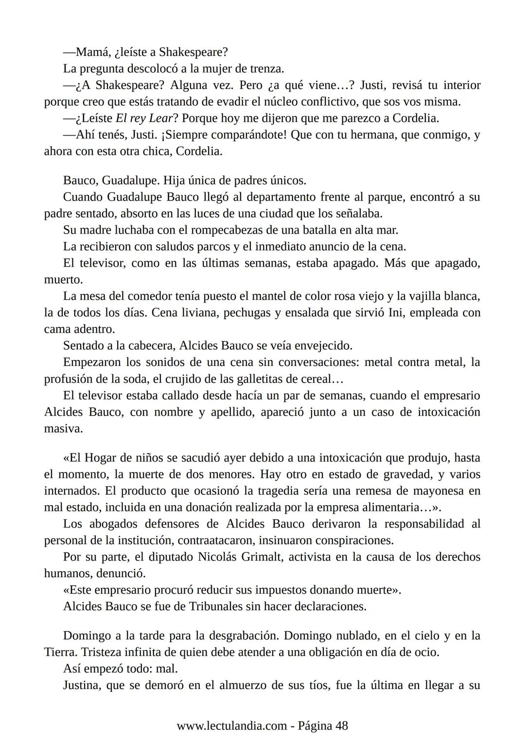 Liliana Bodoc
La entrevista
Lectulandia Cuatro jóvenes que nunca se hubiesen reunido por voluntad propia deben
entrevistar a una persona des