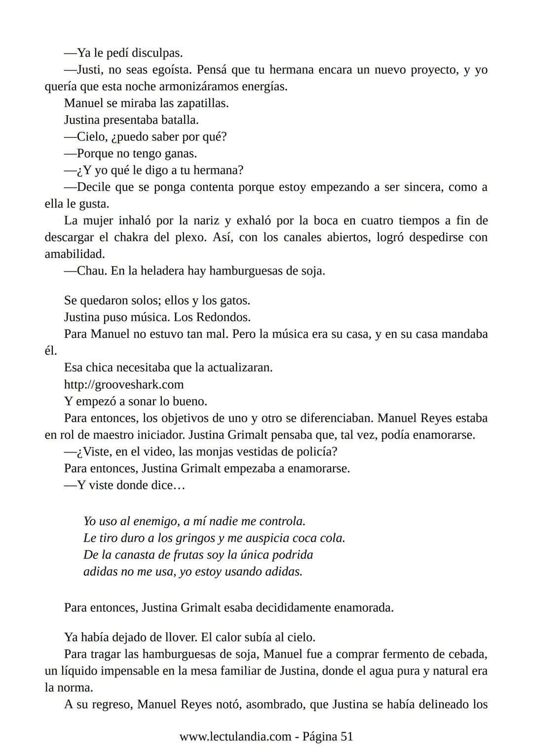 Liliana Bodoc
La entrevista
Lectulandia Cuatro jóvenes que nunca se hubiesen reunido por voluntad propia deben
entrevistar a una persona des