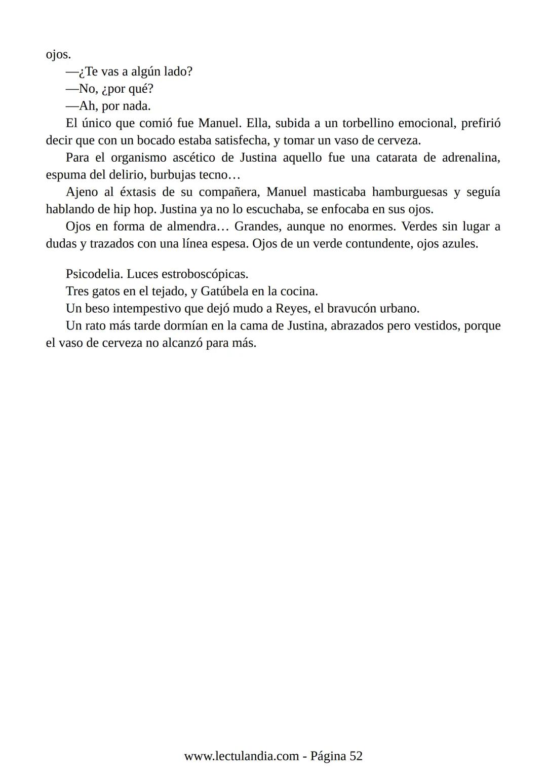 Liliana Bodoc
La entrevista
Lectulandia Cuatro jóvenes que nunca se hubiesen reunido por voluntad propia deben
entrevistar a una persona des