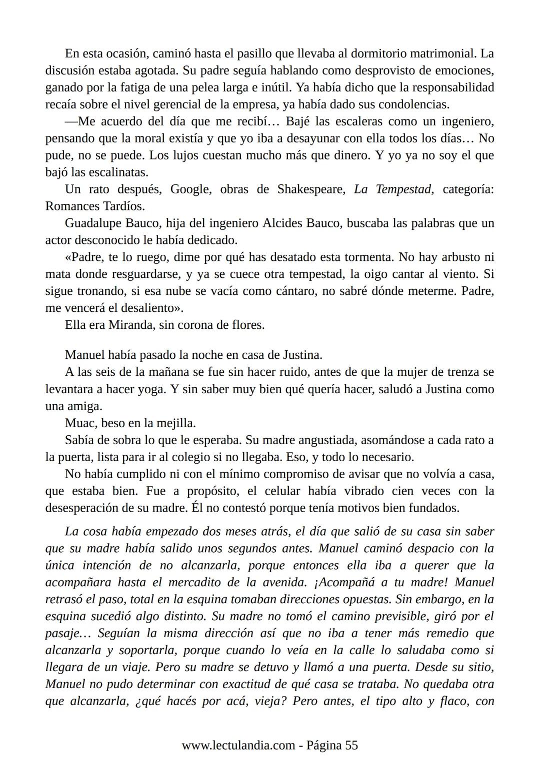 Liliana Bodoc
La entrevista
Lectulandia Cuatro jóvenes que nunca se hubiesen reunido por voluntad propia deben
entrevistar a una persona des
