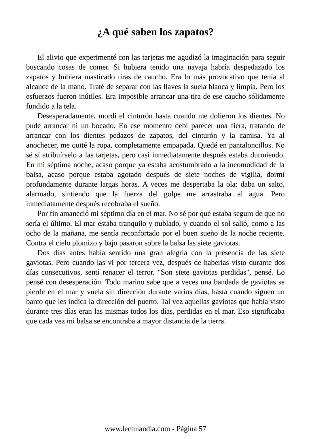Relato de
un náufrago
GABRIEL GARCÍA
MÁRQUEZ
PREMIO NOBEL DE LITERATURA
BESTSELLER
INTERNACIONAL
Lectulandia Gabriel García Márquez se d