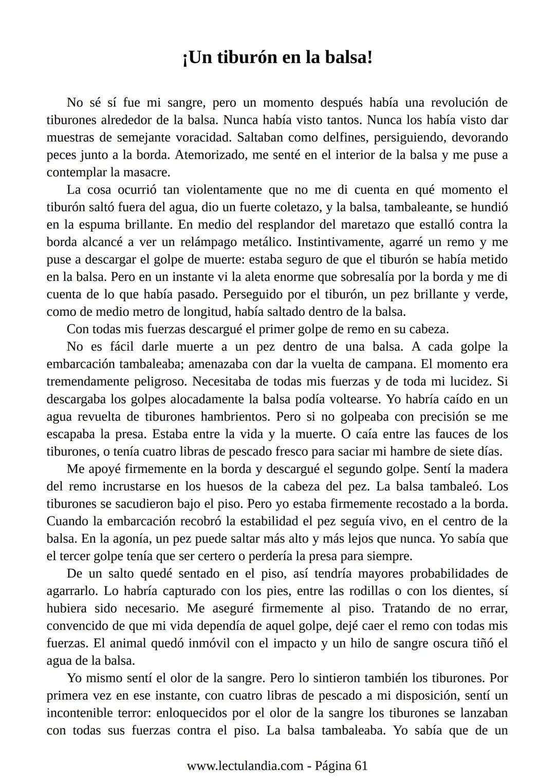 Relato de
un náufrago
GABRIEL GARCÍA
MÁRQUEZ
PREMIO NOBEL DE LITERATURA
BESTSELLER
INTERNACIONAL
Lectulandia Gabriel García Márquez se d