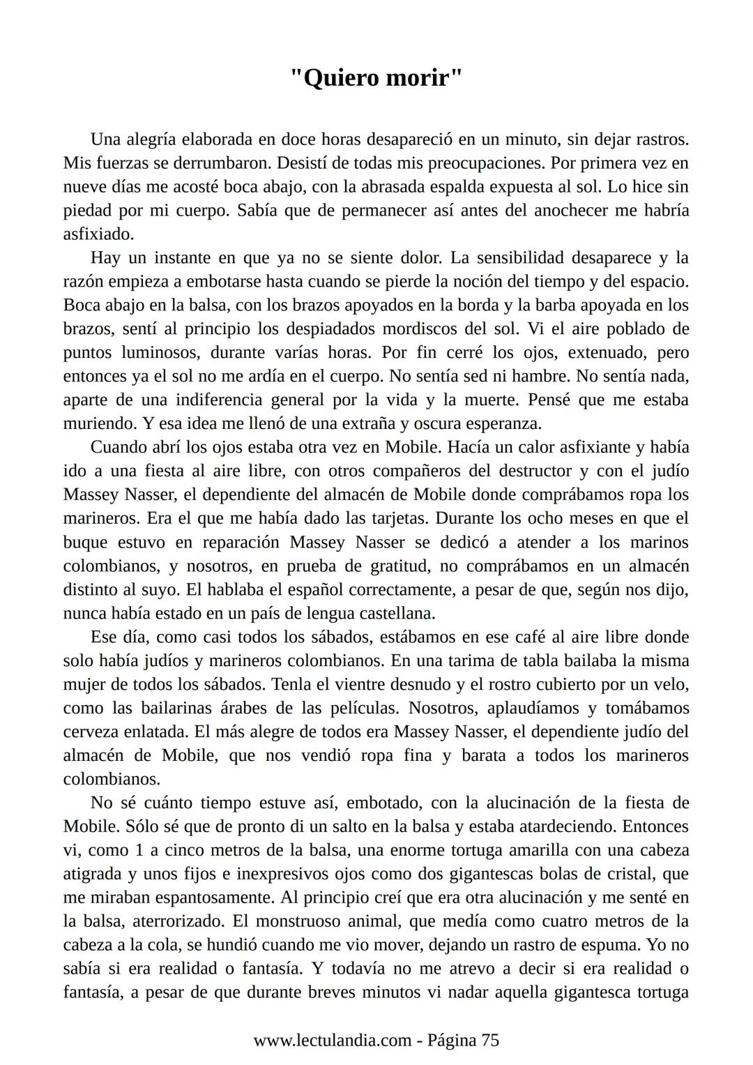 Relato de
un náufrago
GABRIEL GARCÍA
MÁRQUEZ
PREMIO NOBEL DE LITERATURA
BESTSELLER
INTERNACIONAL
Lectulandia Gabriel García Márquez se d