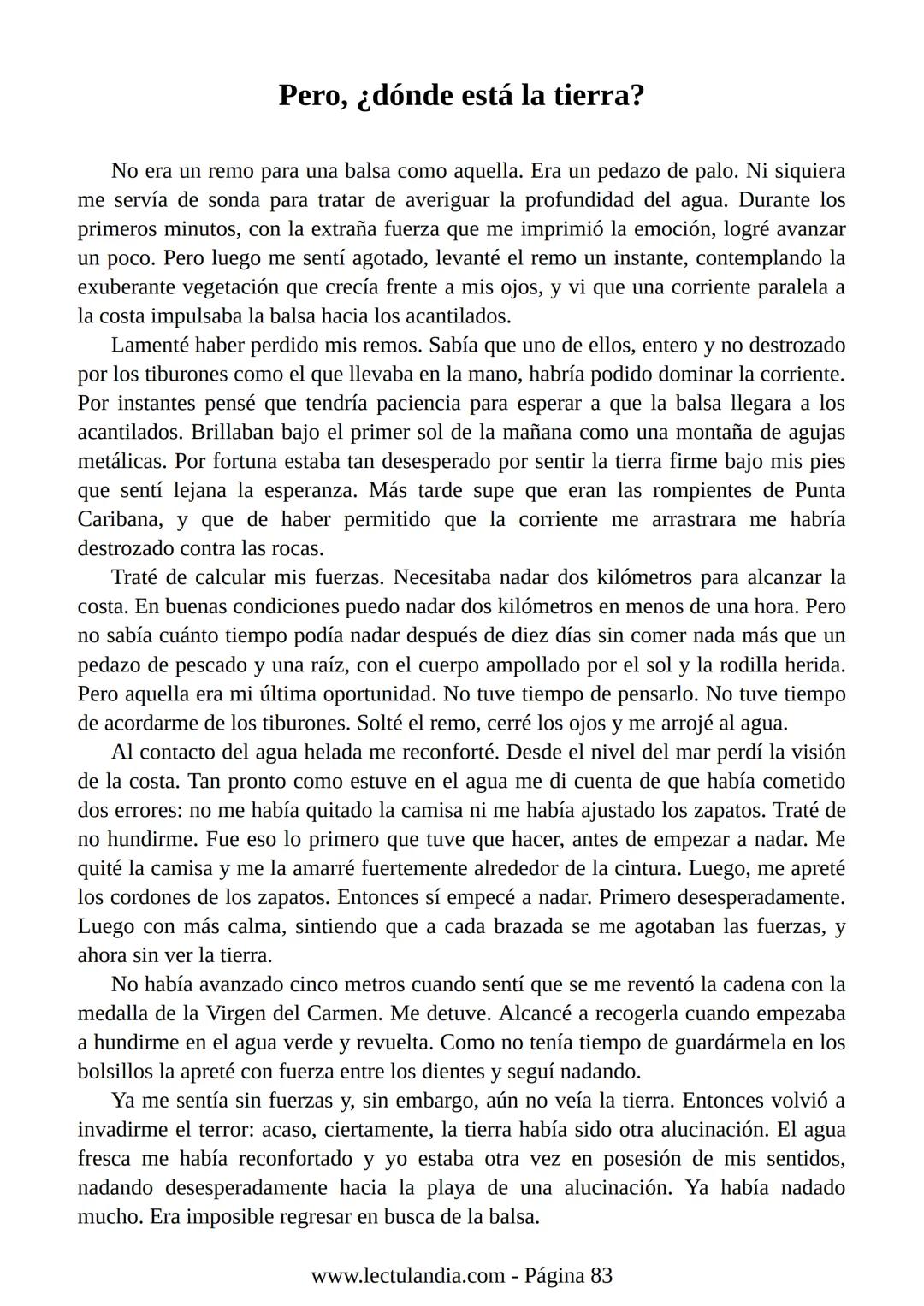 Relato de
un náufrago
GABRIEL GARCÍA
MÁRQUEZ
PREMIO NOBEL DE LITERATURA
BESTSELLER
INTERNACIONAL
Lectulandia Gabriel García Márquez se d