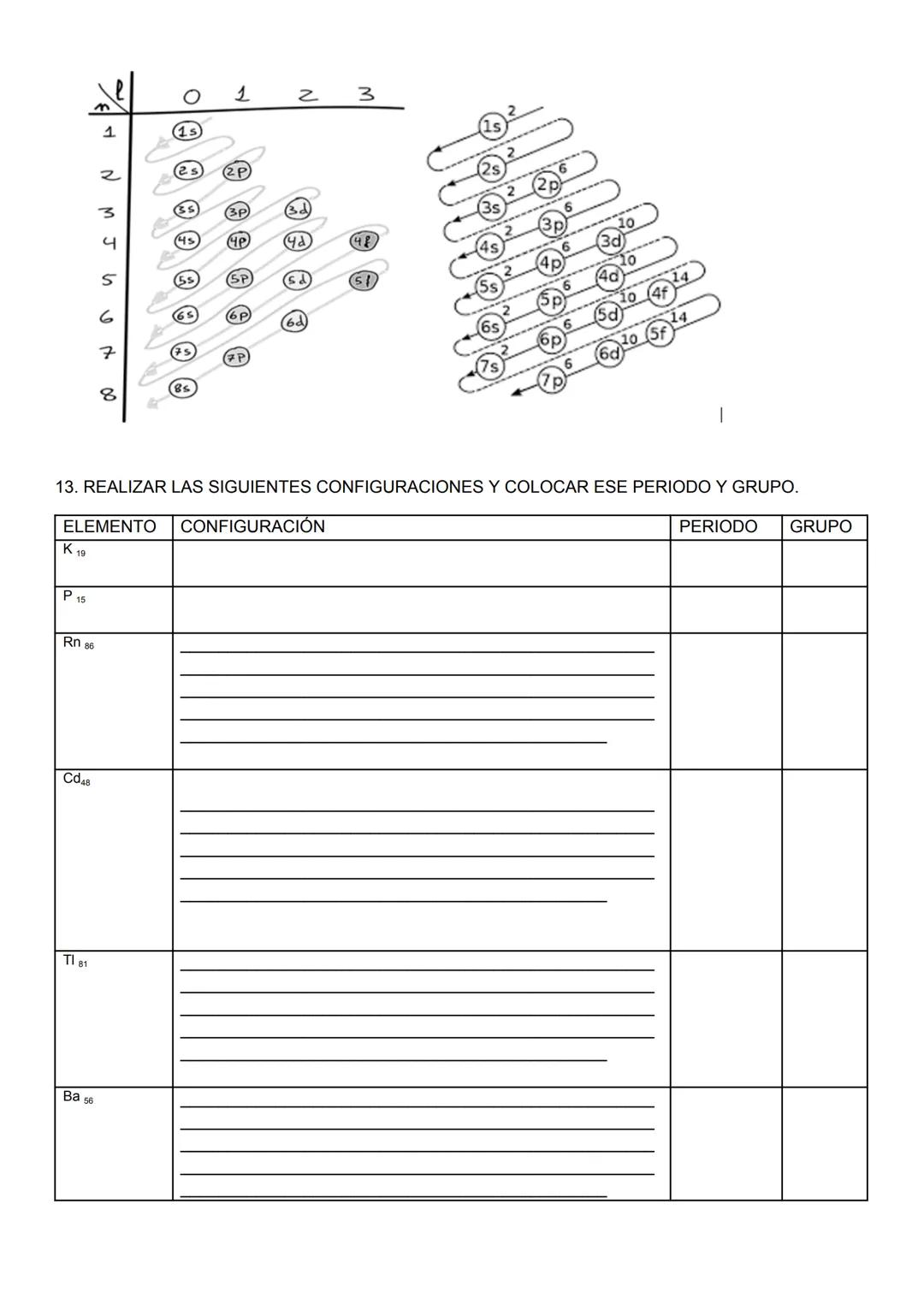 TEMA 2 Tarea 4: CONFIGURACIÓN ELECTRÓNICA (CE) CONFIGURACIÓN ELECTRÓNICA
EXTERNA (CEE)
Objetivo
Que los alumnos logren:
- uso correcto de la