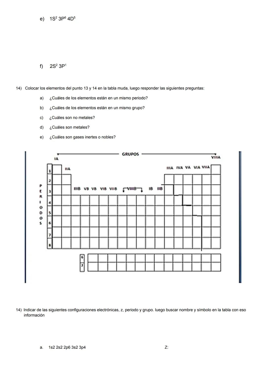 TEMA 2 Tarea 4: CONFIGURACIÓN ELECTRÓNICA (CE) CONFIGURACIÓN ELECTRÓNICA
EXTERNA (CEE)
Objetivo
Que los alumnos logren:
- uso correcto de la