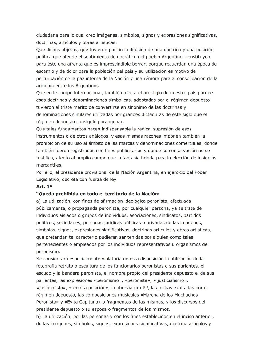 La Revolución Libertadora 1955/58
El 16 de septiembre de 1955, a dos meses del bombardeo, se efectivizó el golpe de Estado.
Bautizado por su