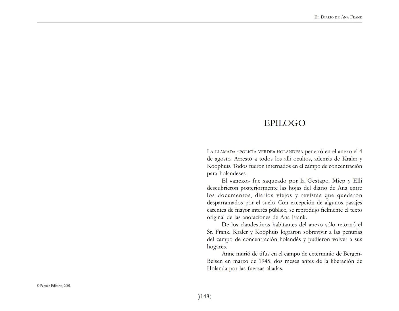 El Diario de
Ana Frank ## EL DIARIO DE ANA FRANK
## NOTA DEL TRADUCTOR
Función de mediar -de intermediar- entre dos mundos, entre
dos univ