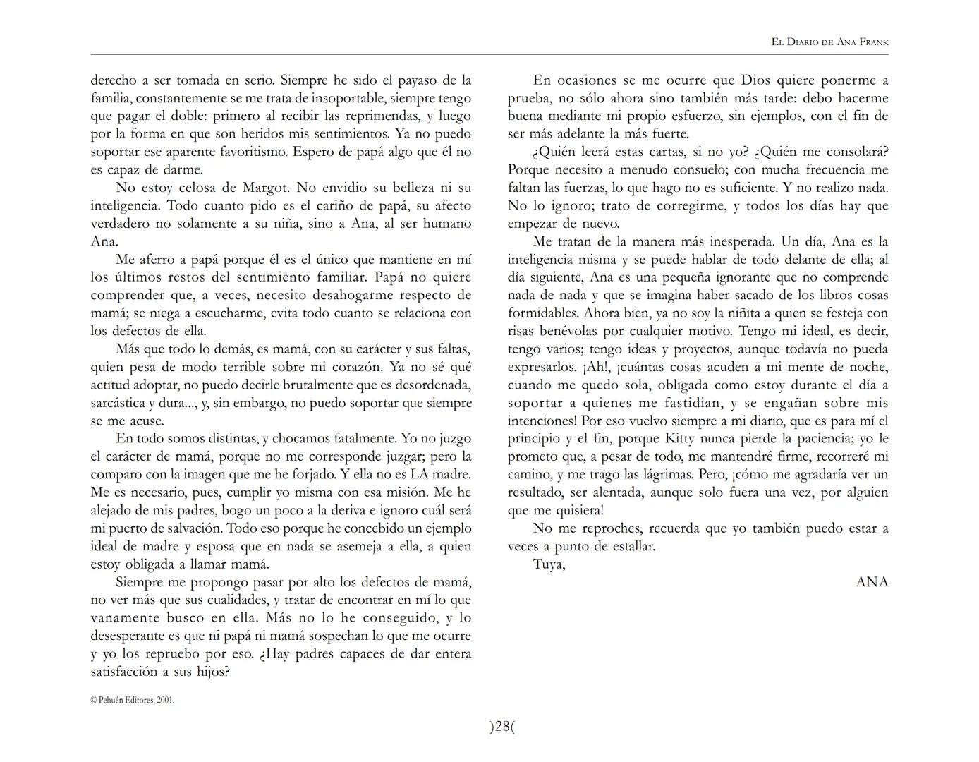 El Diario de
Ana Frank ## EL DIARIO DE ANA FRANK
## NOTA DEL TRADUCTOR
Función de mediar -de intermediar- entre dos mundos, entre
dos univ