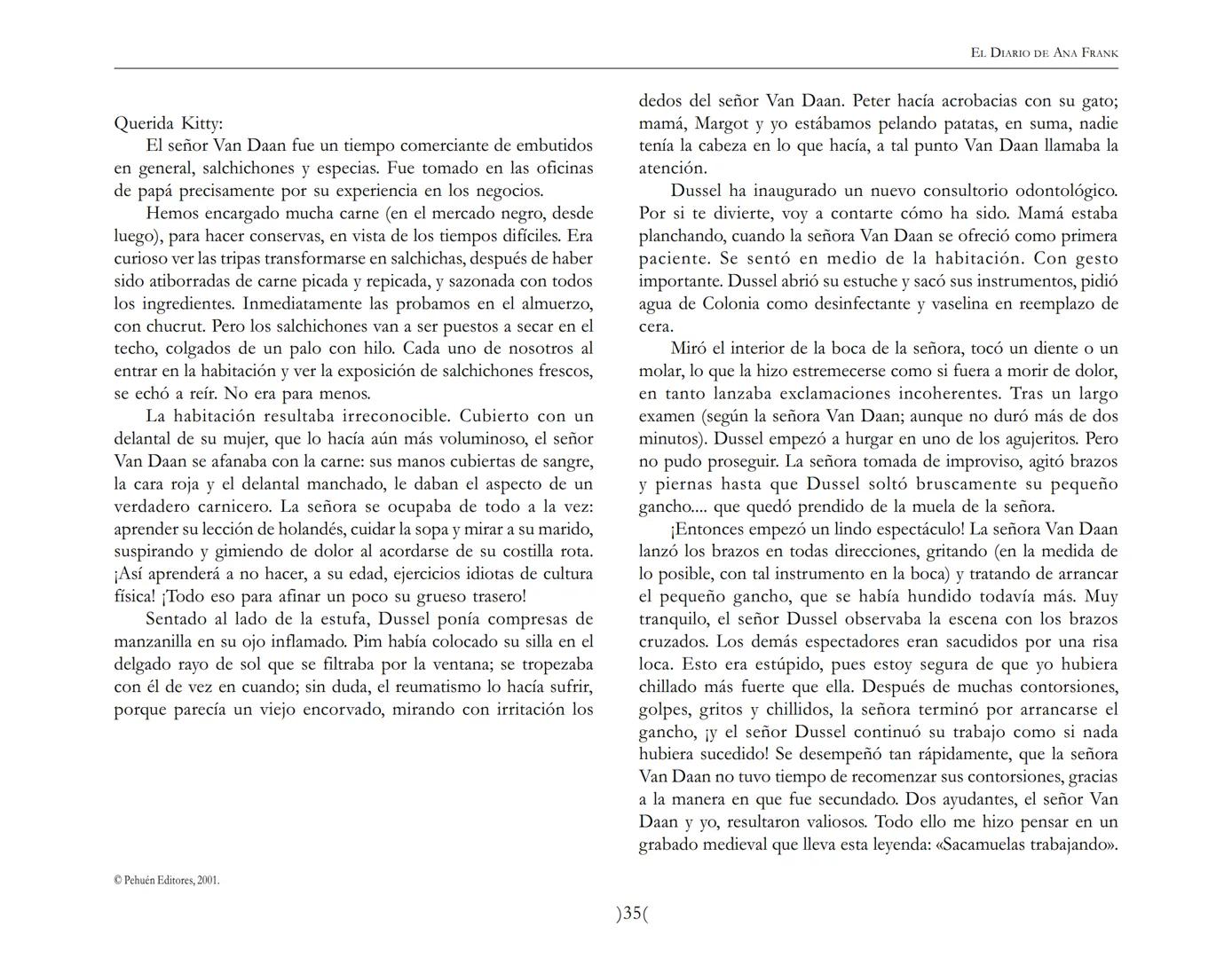 El Diario de
Ana Frank ## EL DIARIO DE ANA FRANK
## NOTA DEL TRADUCTOR
Función de mediar -de intermediar- entre dos mundos, entre
dos univ