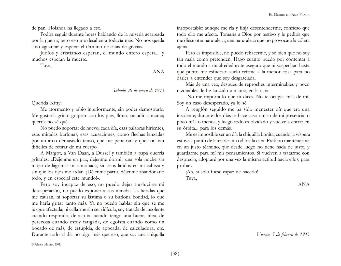 El Diario de
Ana Frank ## EL DIARIO DE ANA FRANK
## NOTA DEL TRADUCTOR
Función de mediar -de intermediar- entre dos mundos, entre
dos univ