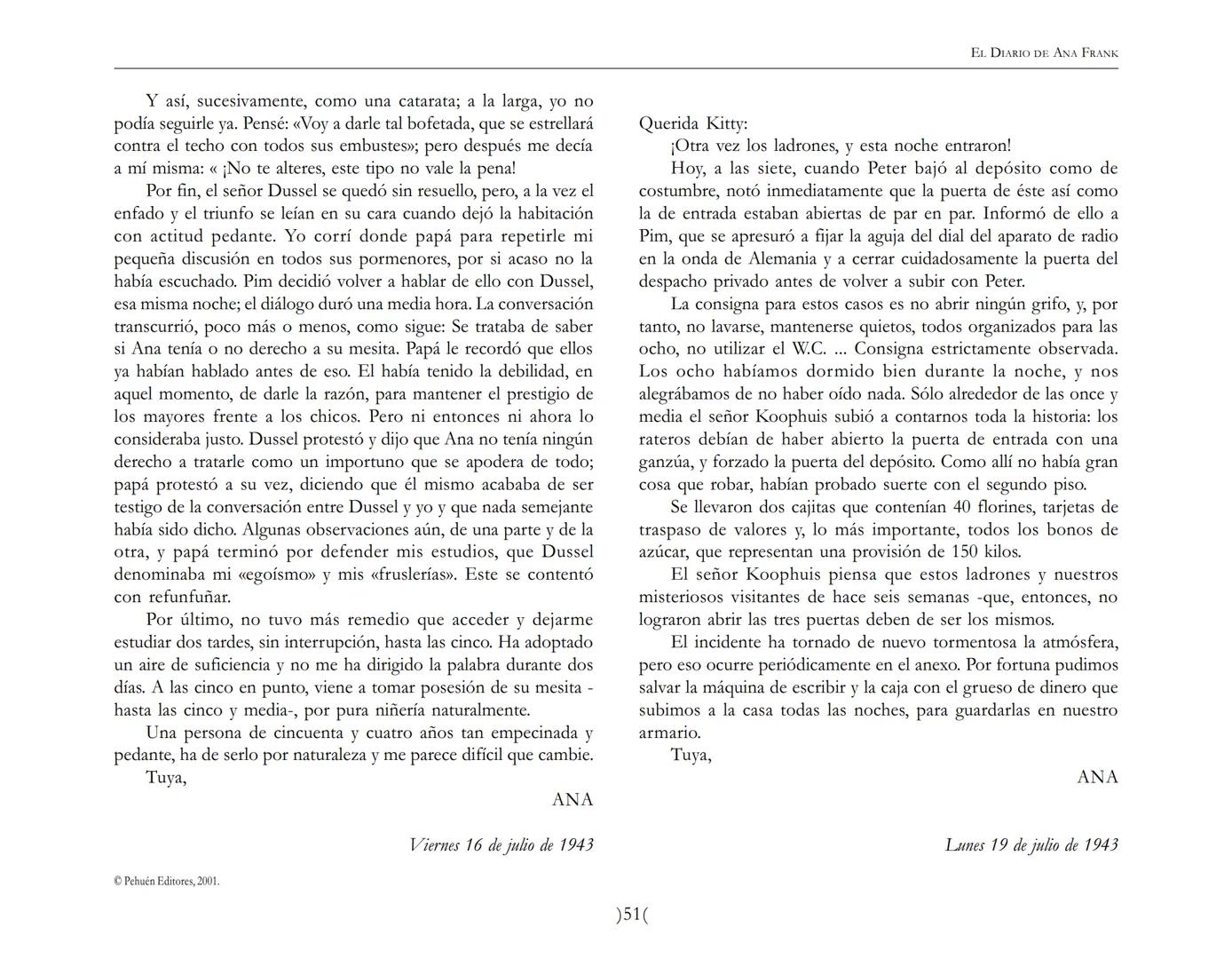 El Diario de
Ana Frank ## EL DIARIO DE ANA FRANK
## NOTA DEL TRADUCTOR
Función de mediar -de intermediar- entre dos mundos, entre
dos univ
