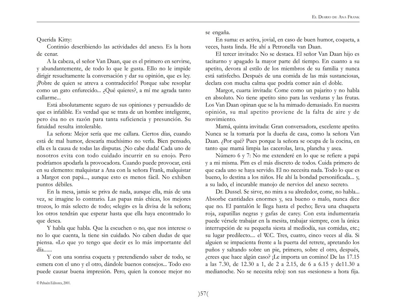 El Diario de
Ana Frank ## EL DIARIO DE ANA FRANK
## NOTA DEL TRADUCTOR
Función de mediar -de intermediar- entre dos mundos, entre
dos univ