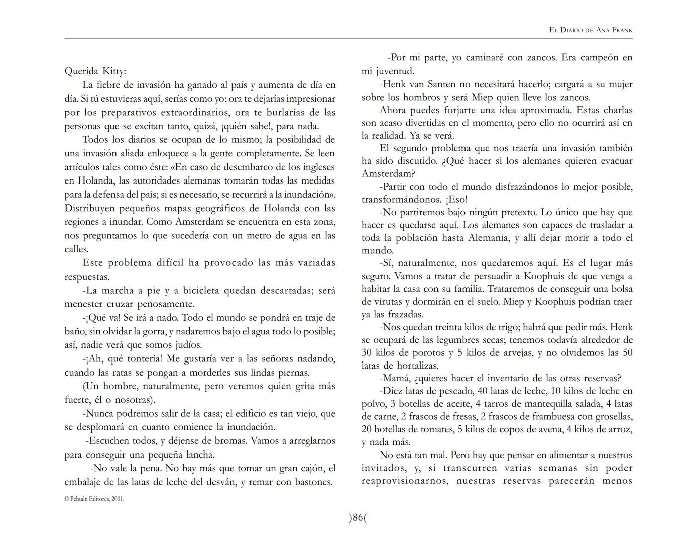 El Diario de
Ana Frank ## EL DIARIO DE ANA FRANK
## NOTA DEL TRADUCTOR
Función de mediar -de intermediar- entre dos mundos, entre
dos univ