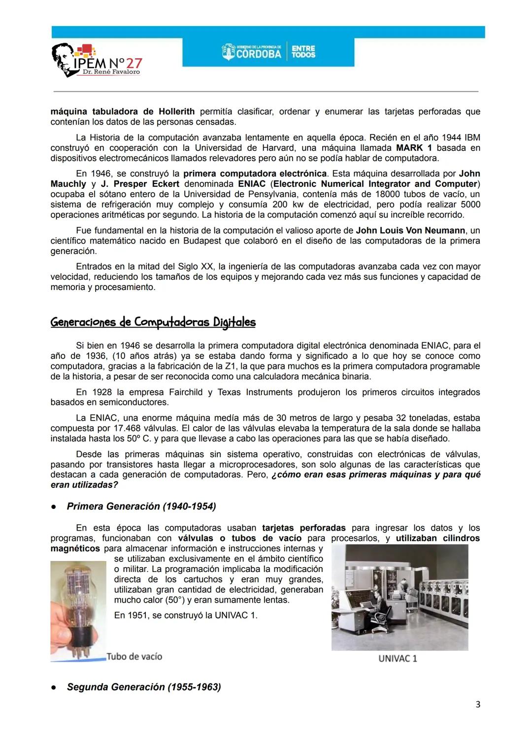 # IPEM N°27
# Dr. René Favaloro
ASIGNATURA: ALFABETIZACIÓN DIGITAL-
CURSO Y TURNO: 4 año - T. MAÑANA
PROFESORES RESPONSABLES: NORMA TOSCO