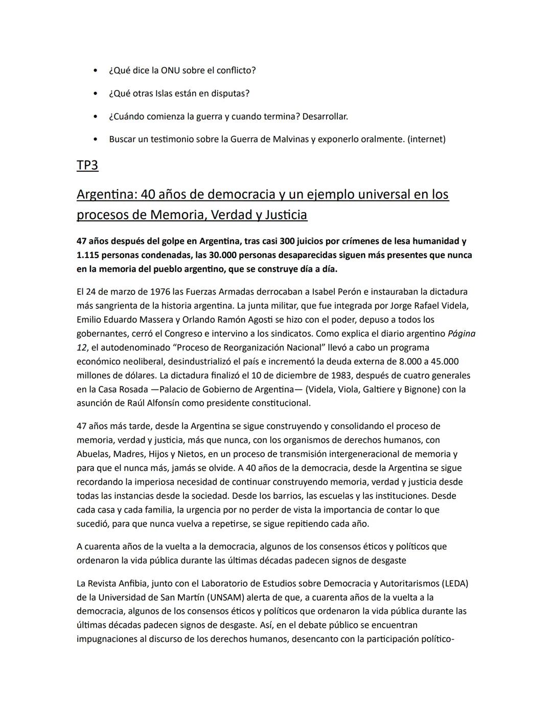 Historia
Golpe De Estado
Un golpe de Estado (calco del francés coup d'État) es la toma del poder político de un modo
repentino por parte de
