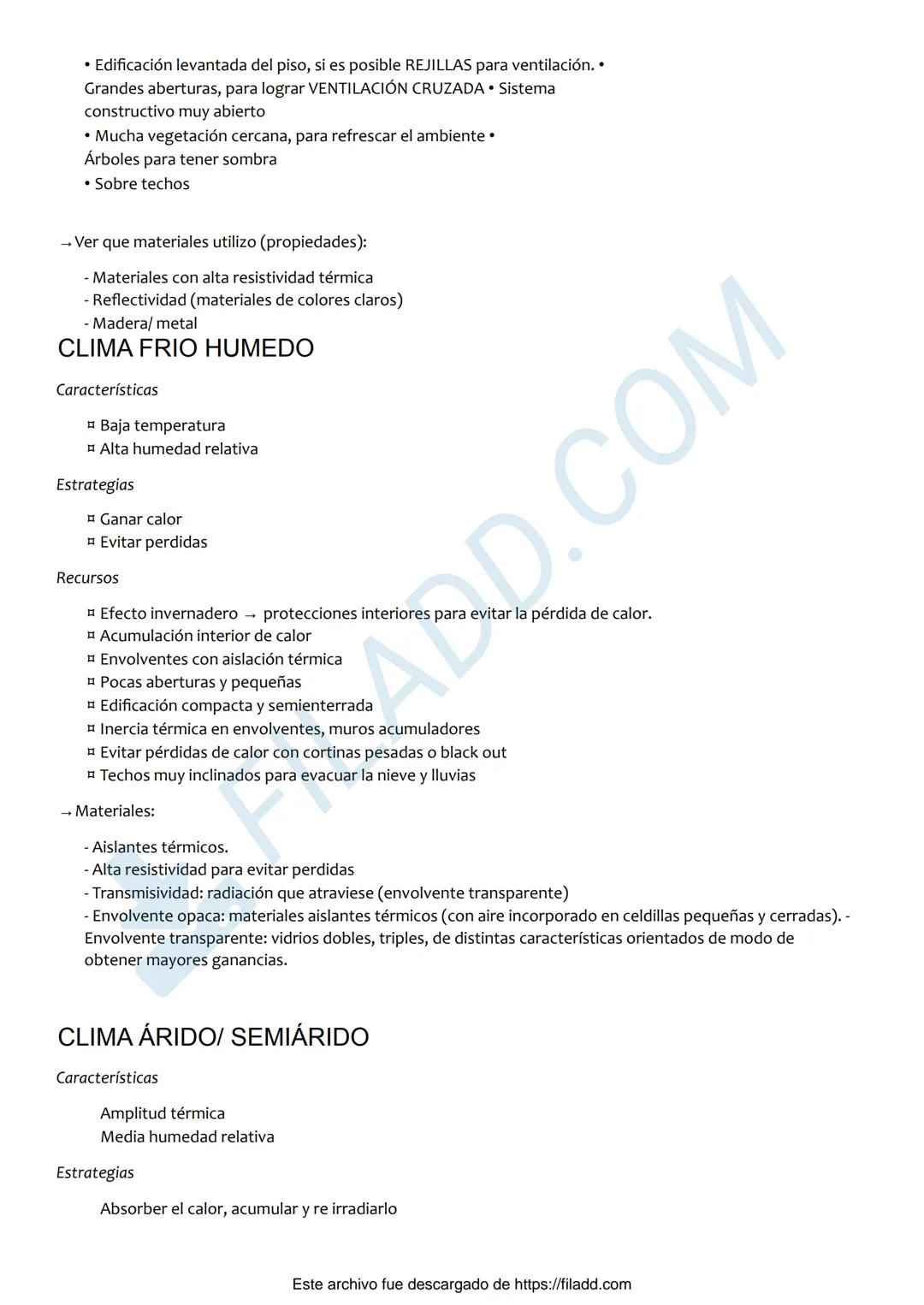 # LOS MATERIALES Y SUS PROPIEDADES
Propiedades térmicas
Modifican las condiciones de confort de los usuarios.
Los elementos constructivos c