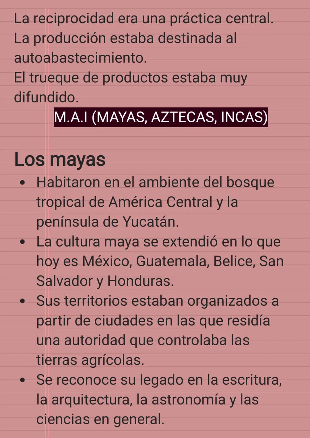 Diversidad cultural (pág. 44, 45 y 46)
1. Pueblos originarios: habitaban el
continente americano antes de la llegada
de los europeos en el s