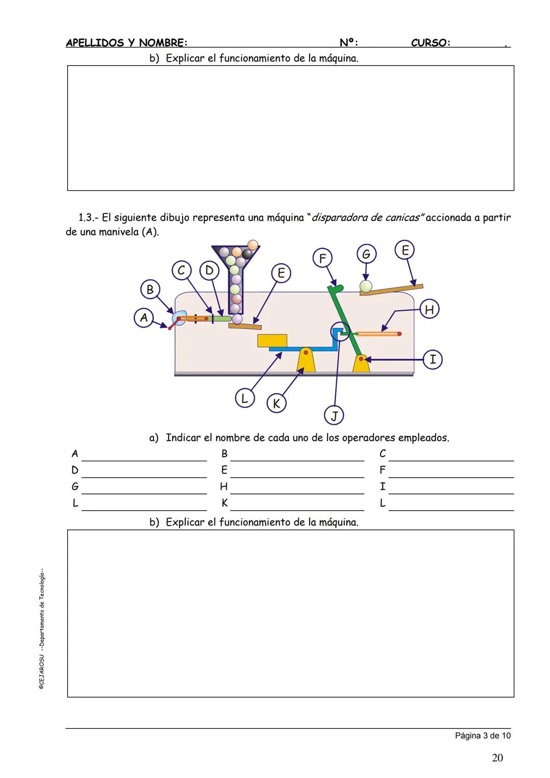 TEMA 3. INTRODUCCIÓN A LA
MECÁNICA Y A LAS MÁQUINAS
TÉRMICAS
PRINCIPIOS DE MECANISMOS
CINEMÁTICA Y DINÁMICA DE MÁQUINAS
ELEMENTOS DE TRANSMI