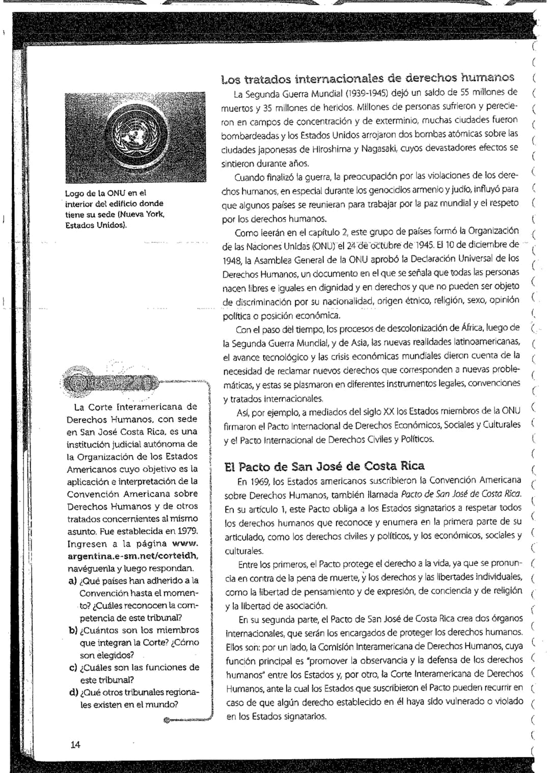 Muestra
sin valor comercial
Prohibida su venta
Tel. 54 11 4000 0400
www.edicionessm.com.ar
PROTECCIÓN DE DERECHOS HUMANOS.
CONSTITUCIÓN NACI