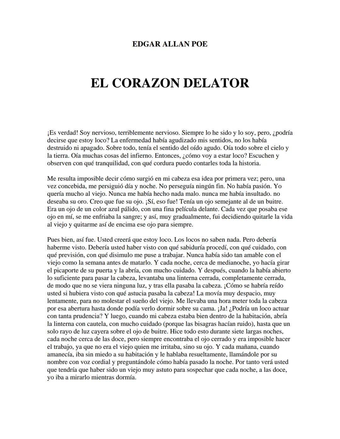 biblioteca
virtual
UNIVERSAL
EDGAR ALLAN POE
EL CORAZON DELATOR
2003 - Reservados todos los derechos
Permitido el uso sin fines comerciales