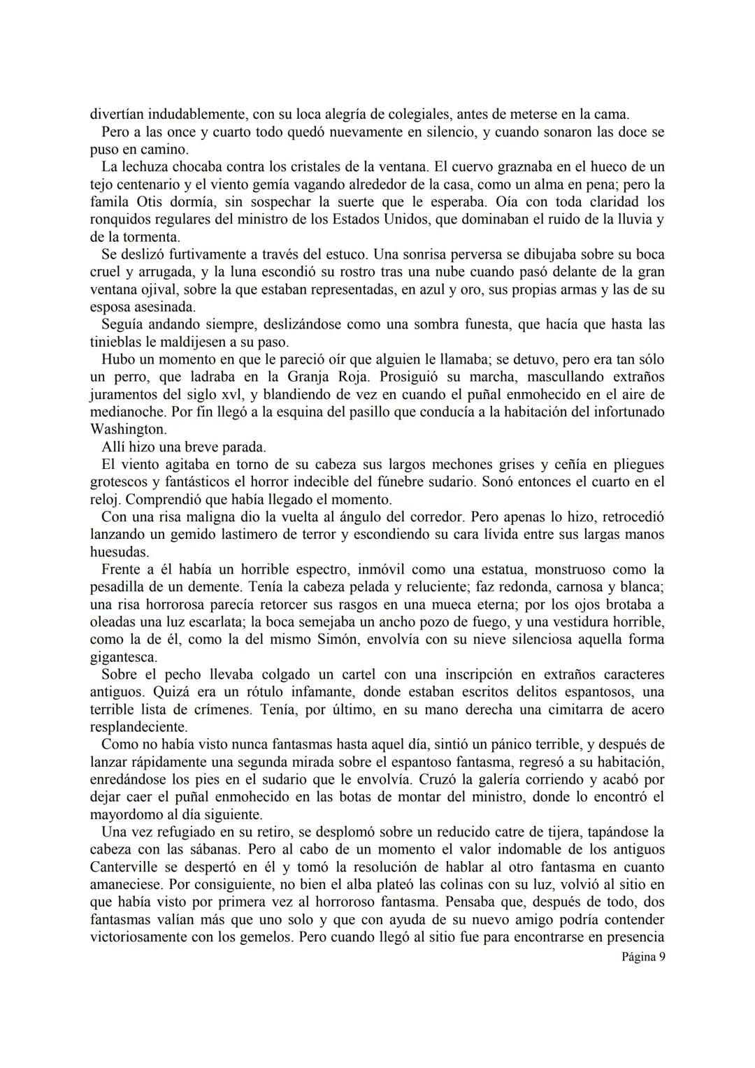 El fantasma
de Canterville
Oscar Wilde
Recursos de dominio público
designed by freepik.com
Oscar Wilde
EL FANTASMA DE CANTERVILLE
Oscar W