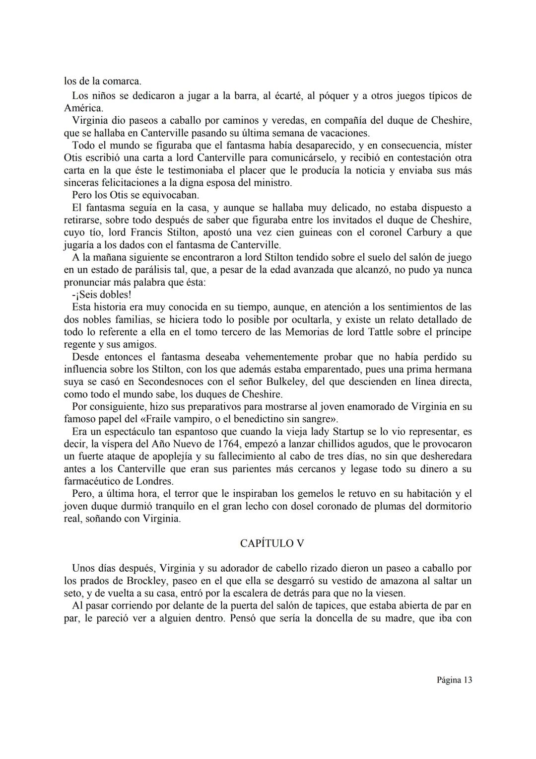 El fantasma
de Canterville
Oscar Wilde
Recursos de dominio público
designed by freepik.com
Oscar Wilde
EL FANTASMA DE CANTERVILLE
Oscar W