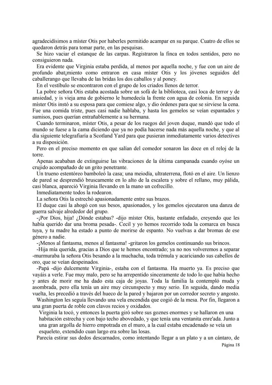 El fantasma
de Canterville
Oscar Wilde
Recursos de dominio público
designed by freepik.com
Oscar Wilde
EL FANTASMA DE CANTERVILLE
Oscar W