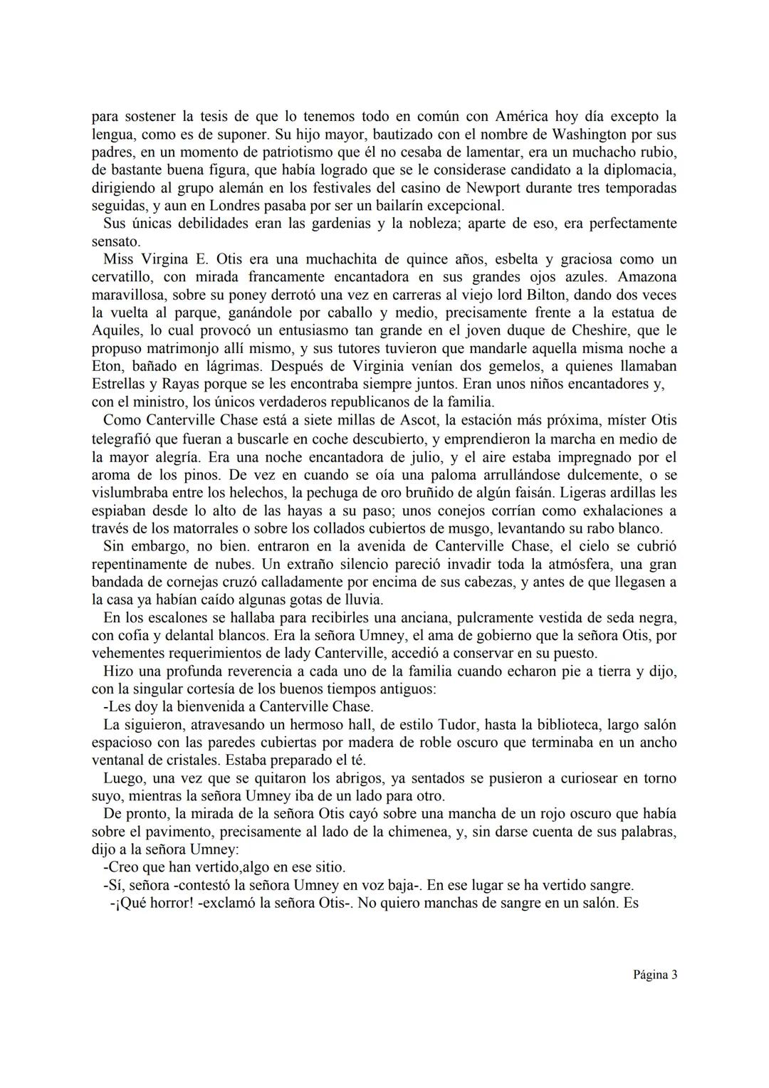 El fantasma
de Canterville
Oscar Wilde
Recursos de dominio público
designed by freepik.com
Oscar Wilde
EL FANTASMA DE CANTERVILLE
Oscar W