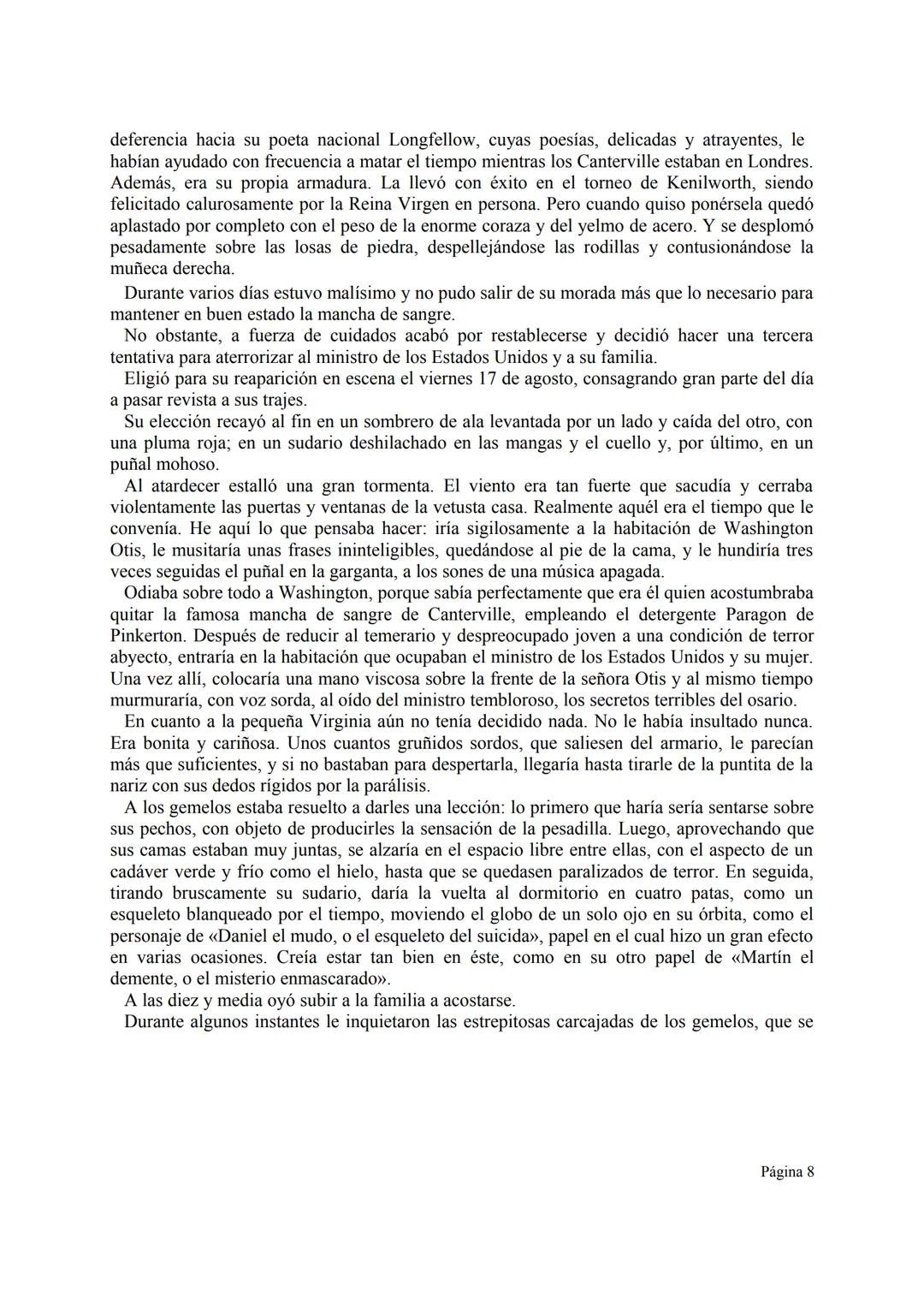 El fantasma
de Canterville
Oscar Wilde
Recursos de dominio público
designed by freepik.com
Oscar Wilde
EL FANTASMA DE CANTERVILLE
Oscar W