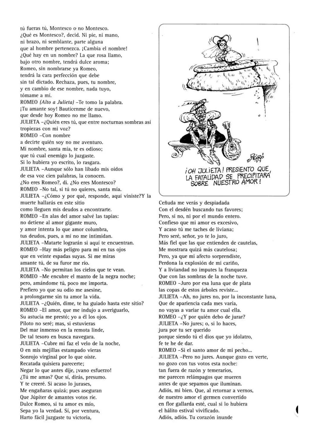 ## Romeo y Julieta,
una trágica historia de amor
El amor trágico de Romeo y Julieta, no se debe solamente
a que ellos pertenecían a familia