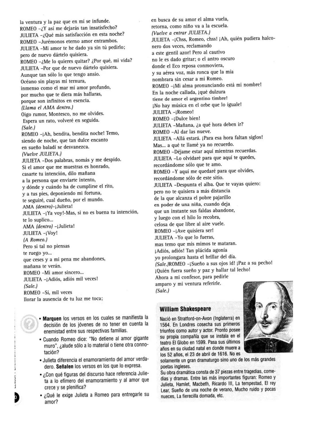 ## Romeo y Julieta,
una trágica historia de amor
El amor trágico de Romeo y Julieta, no se debe solamente
a que ellos pertenecían a familia