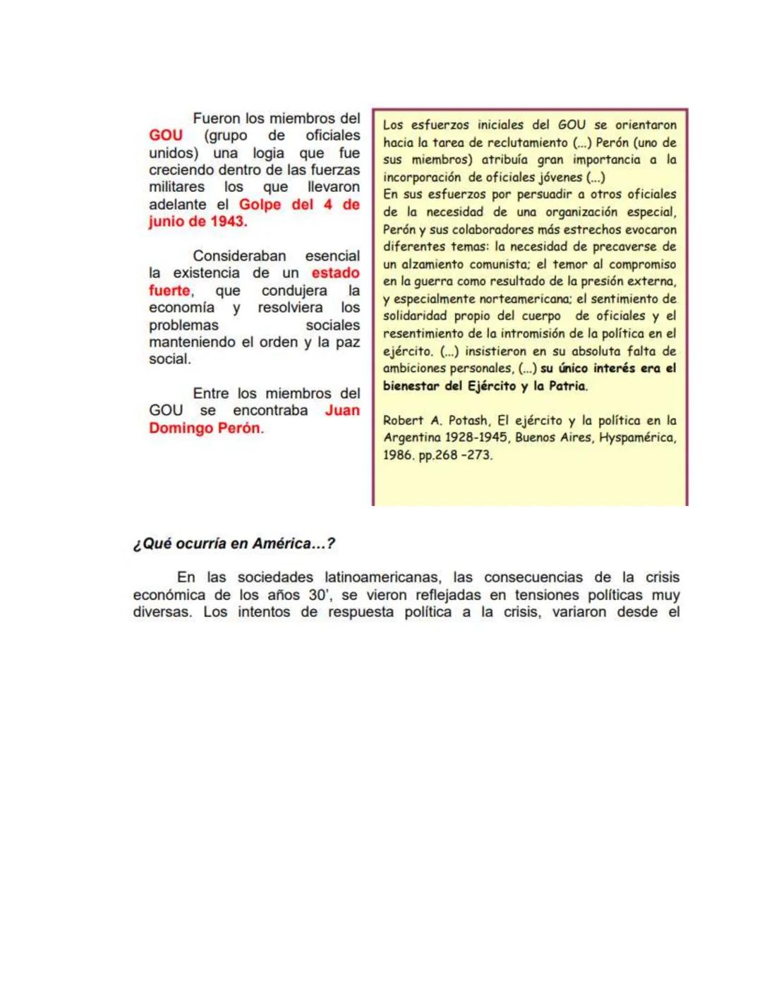 E
La cuestión política entre 1930 y 1943
Durante el período 1916 - 1930 gobernó el país la Unión
Cívica Radical. A pesar del cambio que sign