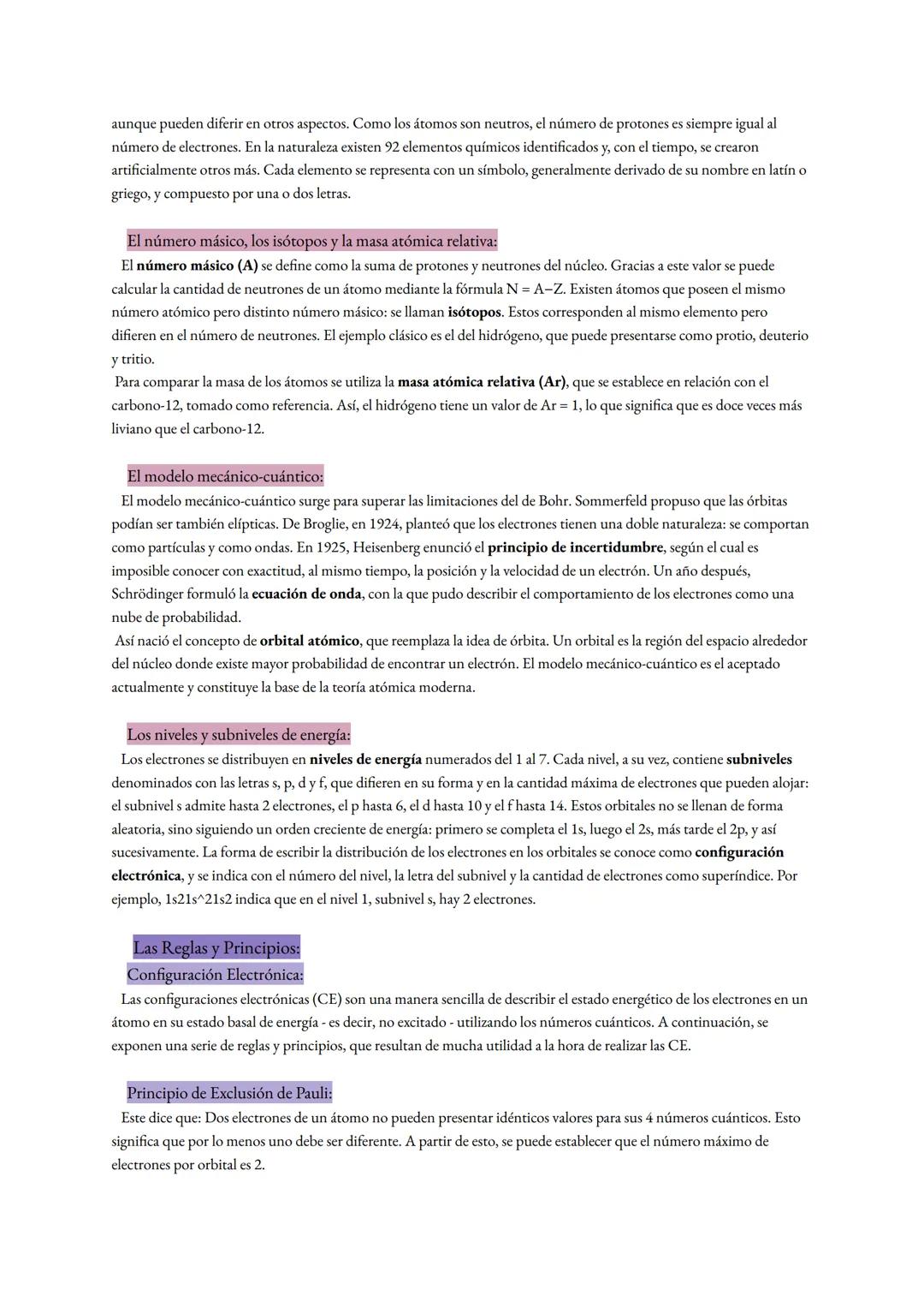 EVALUACIÓN DE QUÍMICA: MODELO MECÁNICO CUÁNTICO
Modelo del Átomo Actual:
1913: Bohr propone un nuevo modelo atómico
En 1900 el físico alemán